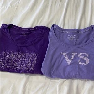2 Sleeping Long Sleeve Shirts Victoria’S Secret